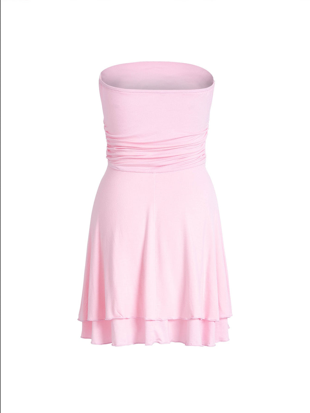 Ms Pretty Casual Tight Tube Top Short Summer Sexy Dress