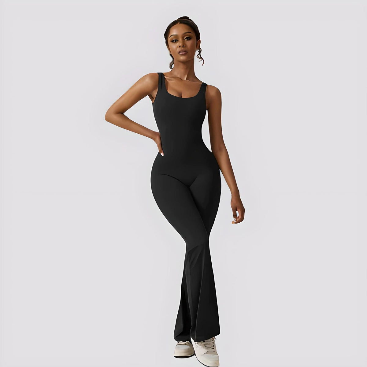 Ms Pretty Flared Slim Fit Jumpsuit
